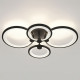 Потолочный светильник Эра Модерн Odry CLL-1-78W 3K-6,5K RC BK