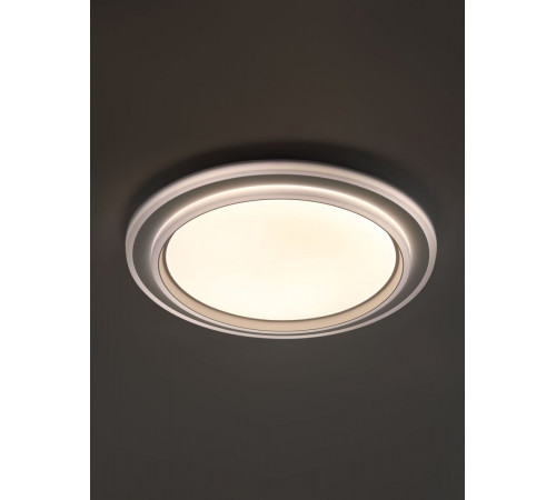Потолочный светильник Эра SPB-6 Olimp 86W-3K-6,5K-RC WH+GR с ДУ Б0070183
