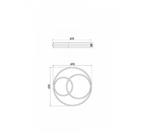 Потолочный светильник Freya Tucene FR10029CL-L70B Потолочный светильник Freya Tucene FR10029CL-L70B