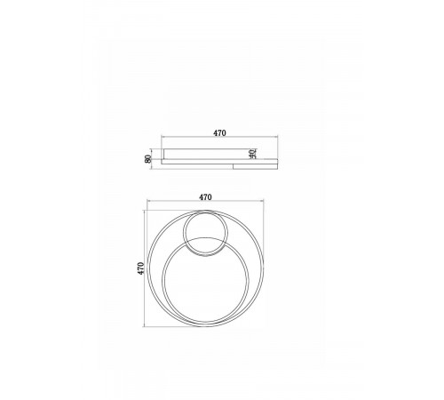Потолочный светильник Freya Nation Market FR10028CL-L80B