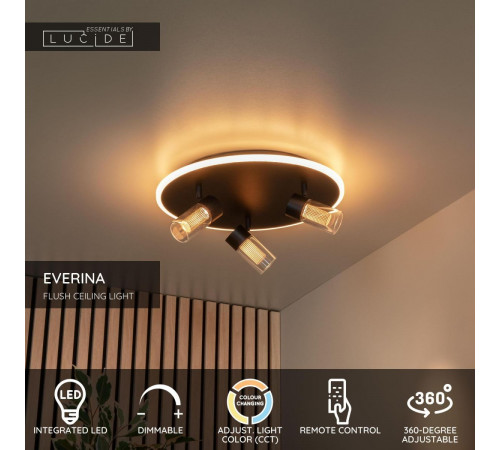 Потолочный светильник Lucide Everina 00131/40/30