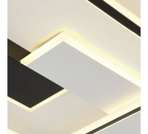 Потолочный светильник Эра Модерн Henri CLL-1-104W 3K-6,5K RC BK