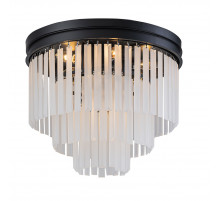 Потолочный светильник Delight Collection 1920s Odeon 771131 (KR0387C-6/P black/frost)