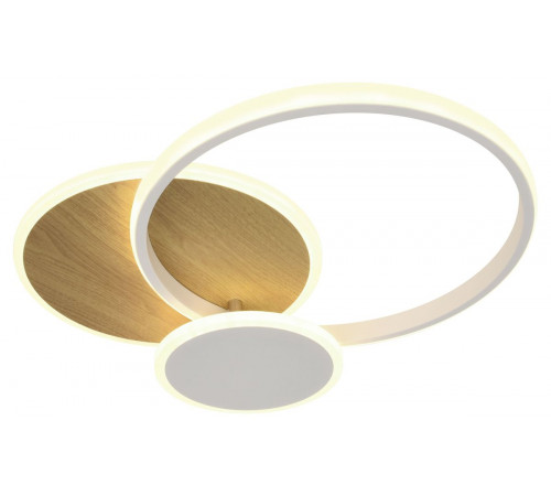 Потолочный светильник Эра Модерн City CLL-1-60-RC WH+Wood