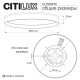 Потолочный светильник Citilux Etalon CL750321R