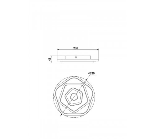 Потолочный светильникк Freya Iona FR10019WL-L23W