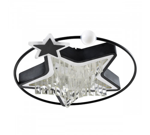 Потолочный светильник LED4U L8025-450 BK Потолочный светильник LED4U L8025-450 BK