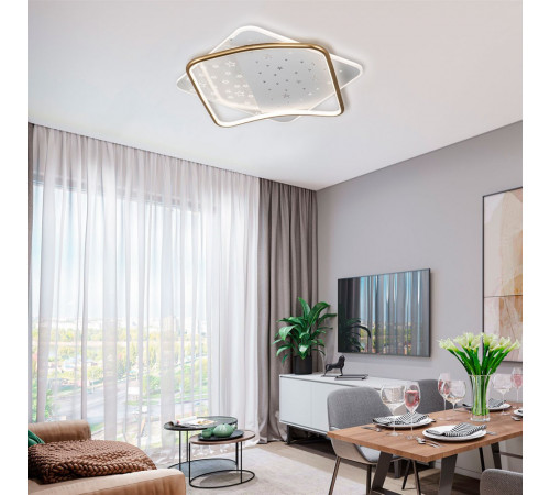 Потолочный светильник LED4U L1037-520 GD Потолочный светильник LED4U L1037-520 GD
