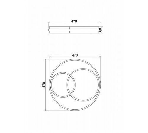 Потолочный светильник Freya Tucene FR10029CL-L70B Потолочный светильник Freya Tucene FR10029CL-L70B