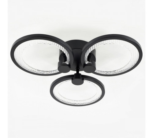 Потолочный светильник Эра Модерн Odry CLL-1-46W 3K-6,5K RC BK