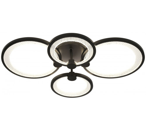 Потолочный светильник Эра Модерн Odry CLL-1-78W 3K-6,5K RC BK