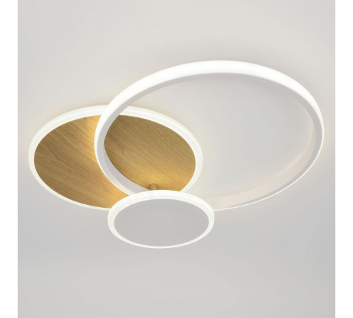 Потолочный светильник Эра Модерн City CLL-1-60-RC WH+Wood