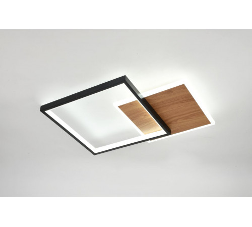 Потолочный светильник Эра Модерн Ferre CLL-1-60-RC BK+Wood