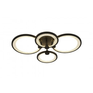 Потолочный светильник Эра Модерн Odry CLL-1-78W 3K-6,5K RC BK