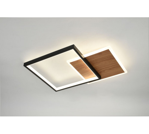 Потолочный светильник Эра Модерн Ferre CLL-1-60-RC BK+Wood