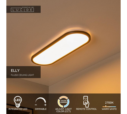 Потолочный светильник Lucide Elly 07121/24/30