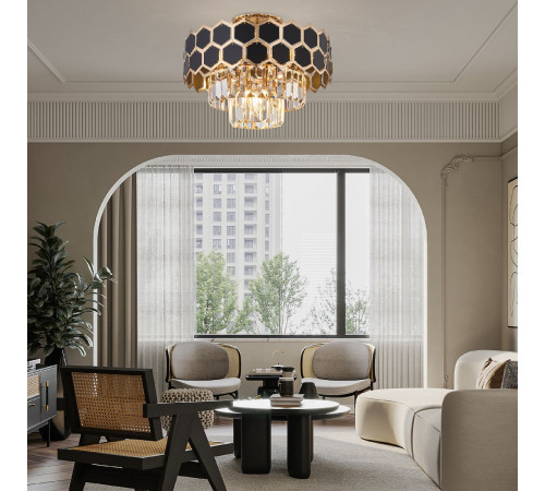 Потолочный светильник Arte Milano Sorrento 375009/3+2/20/380 GD Потолочный светильник Arte Milano Sorrento 375009/3+2/20/380 GD