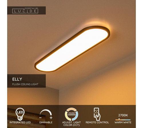 Потолочный светильник Lucide Elly 07121/36/30