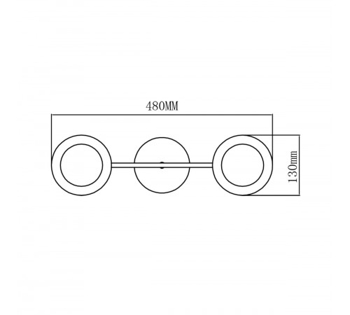 Потолочный светильник Escada Muse 1100/2P