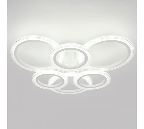Потолочный светильник Эра Модерн Ring CLL-1-90W 3K-6,5K RC WH