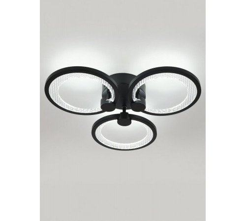 Потолочный светильник Эра Модерн Odry CLL-1-46W 3K-6,5K RC BK