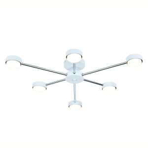Потолочный светильник Escada Luminix 120008/6R White/Chrome ES0000095