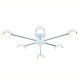 Потолочный светильник Escada Luminix 120008/6R White/Chrome ES0000095
