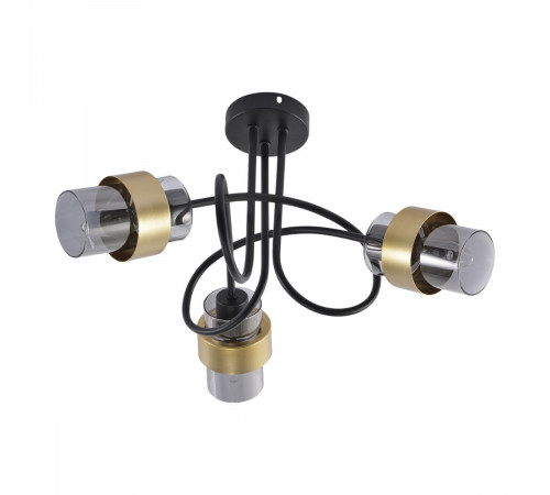 Потолочный светильник Escada Hurricane 1139/3P Black/Gold