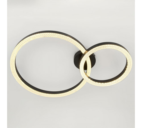 Потолочный светильник Эра Модерн Bloom CLL-1-78W 3K-6K RC BK