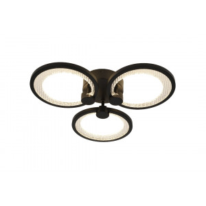 Потолочный светильник Эра Модерн Odry CLL-1-46W 3K-6,5K RC BK