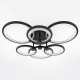 Потолочный светильник Эра Модерн Odry CLL-1-117W 3K-6,5K RC BK