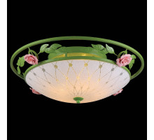 Потолочный светильник Natali Kovaltseva ROSE 11547/5С GREEN