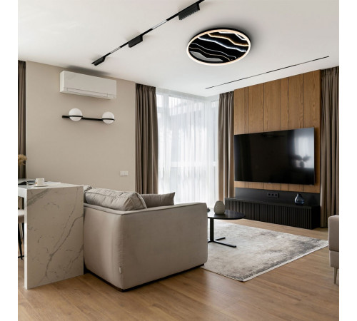 Потолочный светильник LED4U L1055-500 BK Потолочный светильник LED4U L1055-500 BK