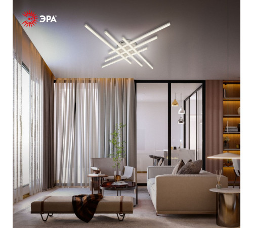 Потолочный светильник Эра Модерн Nora CLL-1-109W 3K-6,5K RC WH