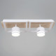 Потолочный светильник Reluce 19560-0.3-2+2 WH+WOOD