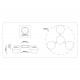 Потолочный светильник Ambrella Light High Light Modern LH12006