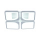 Потолочный светильник Escada Square 10220/4LED 61W