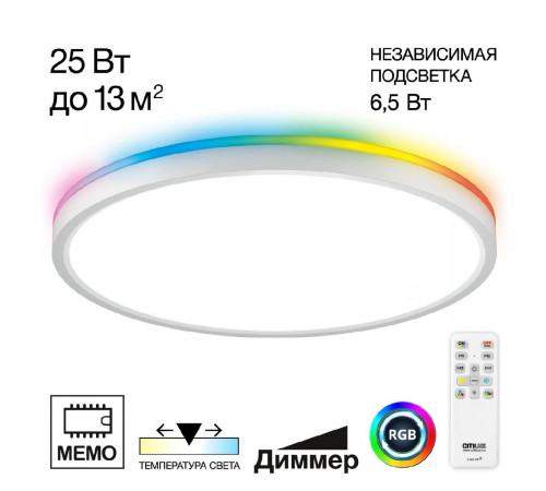 Потолочный светильник Citilux Norma CL749320 Потолочный светильник Citilux Norma CL749320