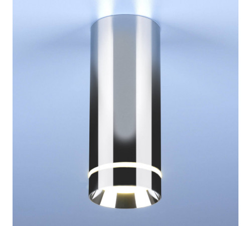 Потолочный светодиодный светильник Elektrostandard DLR022 12W 4200K хром 4690389102998