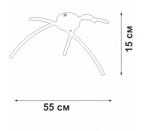 Потолочный светильник Vitaluce V2513DT-1/3PL Потолочный светильник Vitaluce V2513DT-1/3PL
