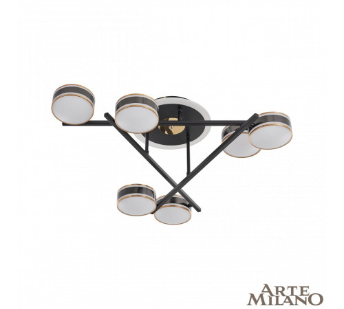 Потолочная светильник Arte Milano Ferrara 278599/6 BK