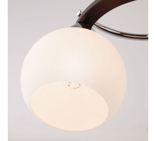 Потолочный светильник Eurosvet 9654/5 хром/черный 00000065865