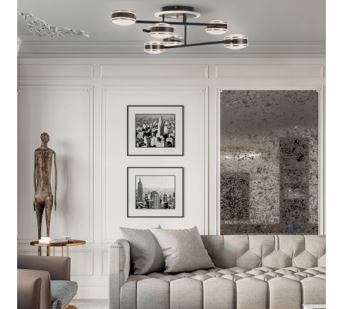 Потолочная светильник Arte Milano Ferrara 278599/6 BK