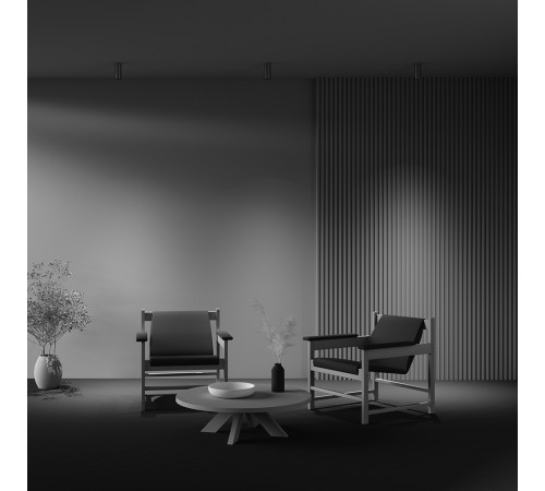 Потолочный светильник Maytoni Technical Focus Led C056CL-L12W2.7K-W-PT