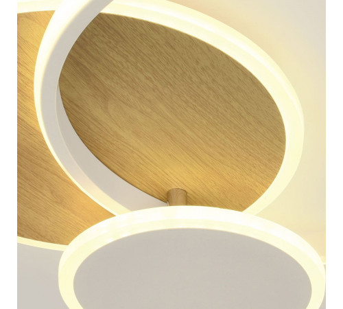 Потолочный светильник Эра Модерн City CLL-1-60-RC WH+Wood