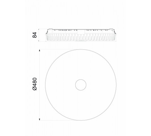 Потолочный светильник Mantra Frozen 9182