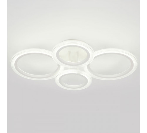 Потолочный светильник Эра Модерн Ring CLL-1-59W 3K-6,5K RC WH