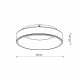 Потолочный cветильник Nowodvorski Nikki Round Led White 11203