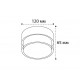 Потолочный светильник Italline IT06-6043 black 3000K