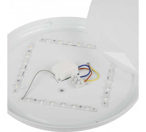 Потолочный светильник Эра Классик без ДУ SPB-6 WH 36W-4K Slim Sparkle